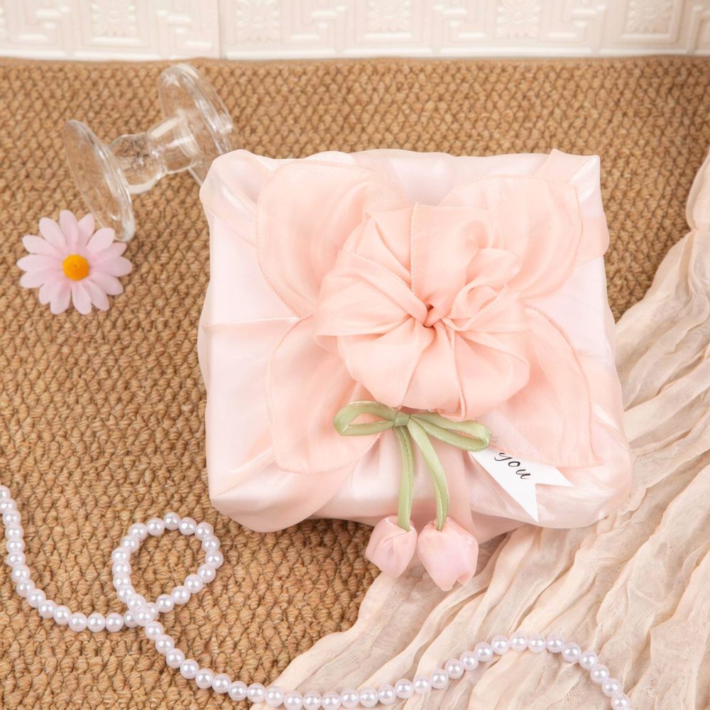 Furoshiki Wrap Cloth - Wedding Favor Gift Wrapping Fabric Square