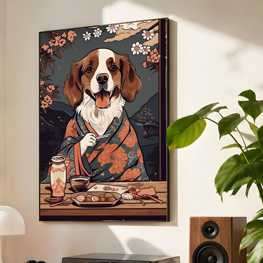 Retro Japan Style Dog Eating J - đánh giá và giá Japanese Lifestyle And Food