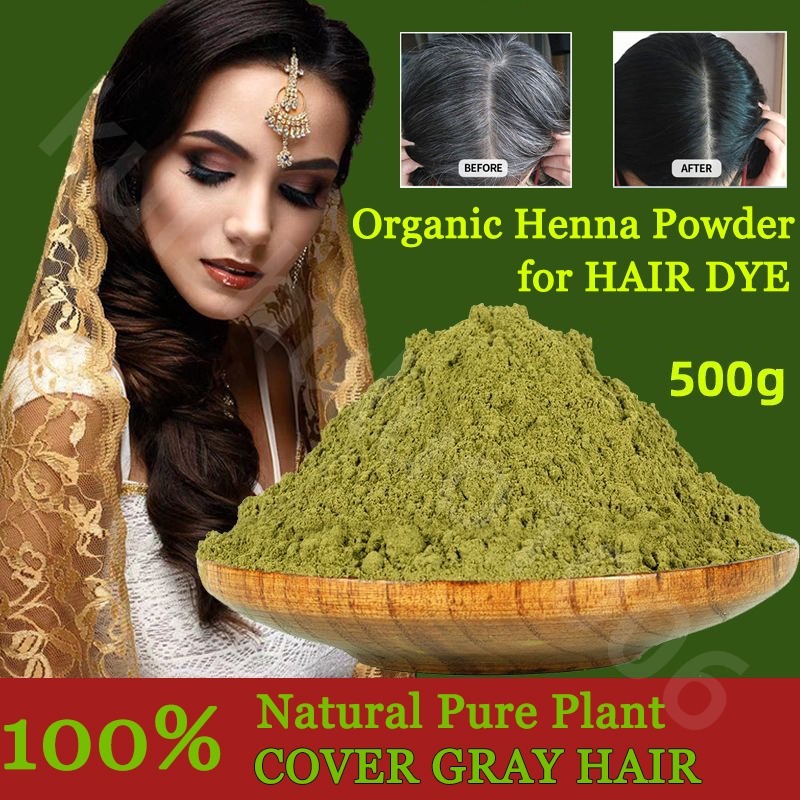 Natural Pure Plant Henna Powde - đánh giá và giá Indigo Dye Kit