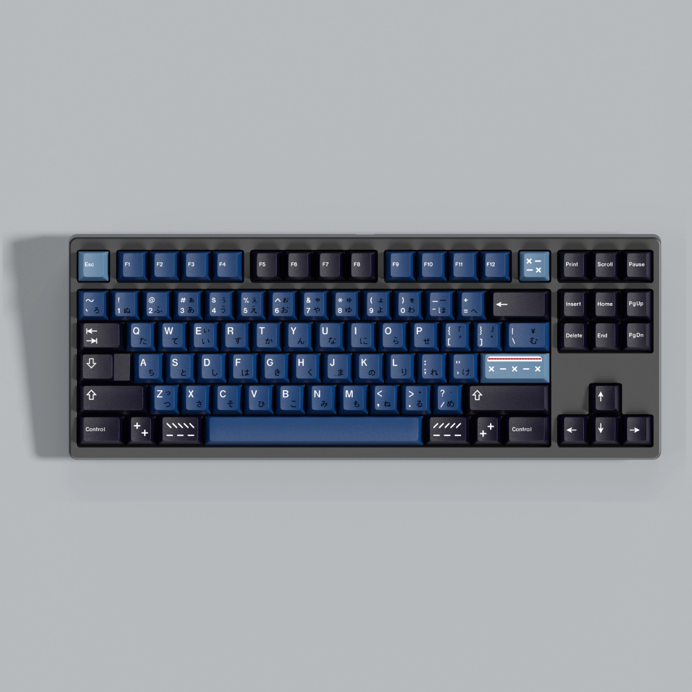 PBT GMK Indigo Keycaps Set Eng - đánh giá và giá Indigo Dye Kit