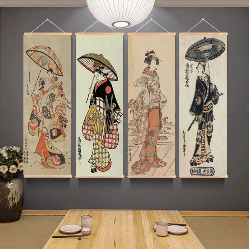 Anime Wall Scroll Poster Vinta - đánh giá và giá Japanese Lifestyle Anime