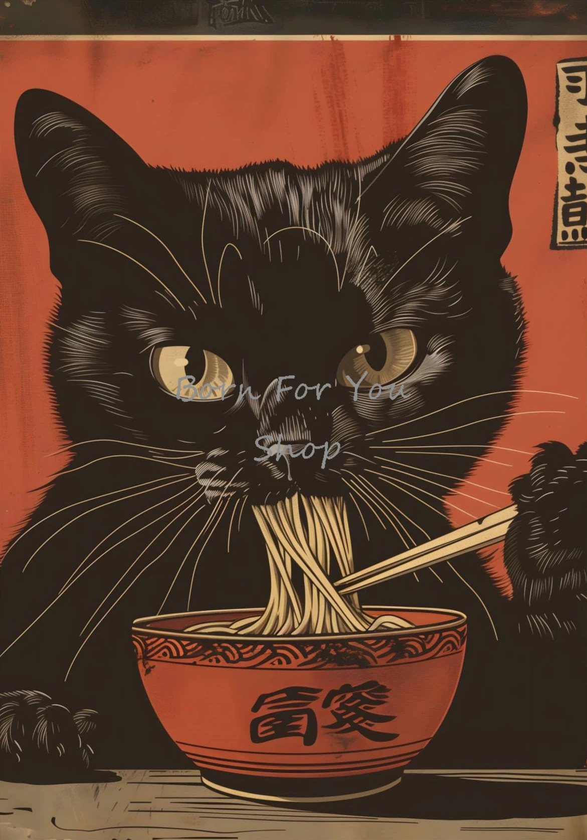 Japanese Edo Style Black Cat E - đánh giá và giá Japanese Lifestyle In Japanese