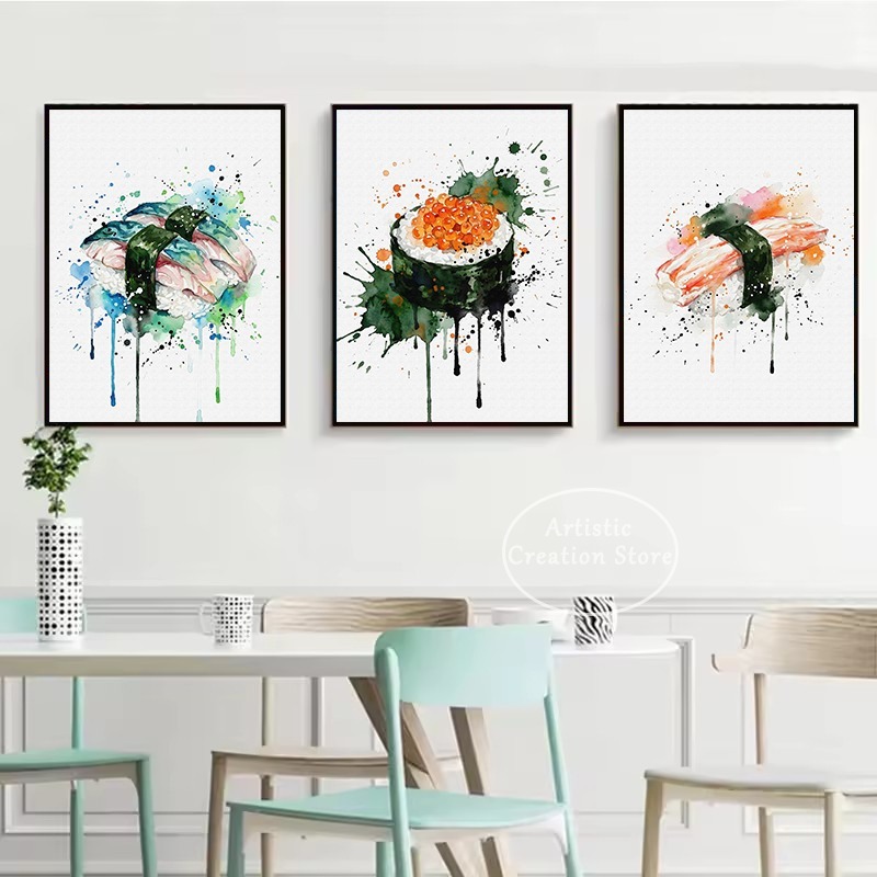 Watercolor Japanese Food Eel S - đánh giá và giá Japanese Lifestyle And Food