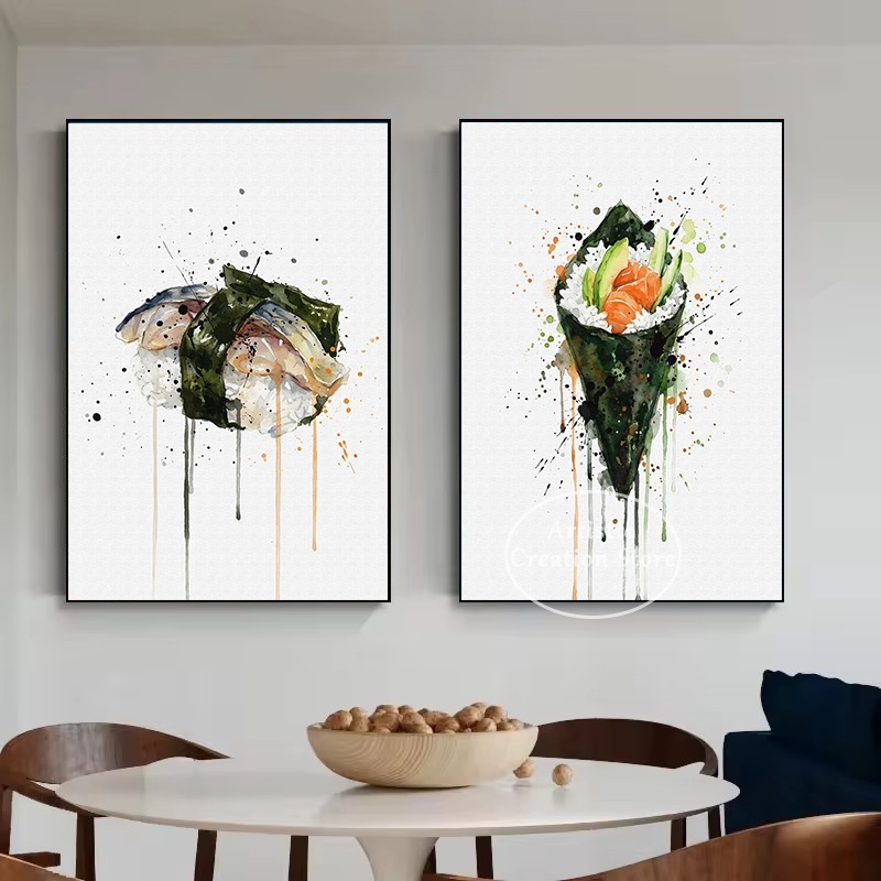 Watercolor Japanese Food Eel S - đánh giá và giá Japanese Lifestyle And Food