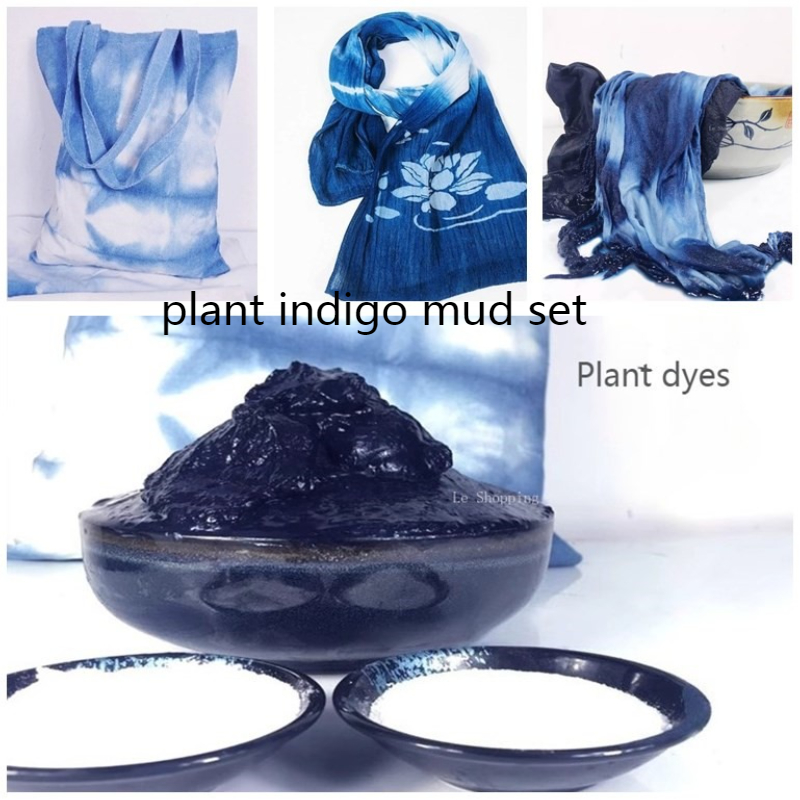Indigo Mud Tie-dyeing Dye Set/ - đánh giá và giá Indigo Dye Kit