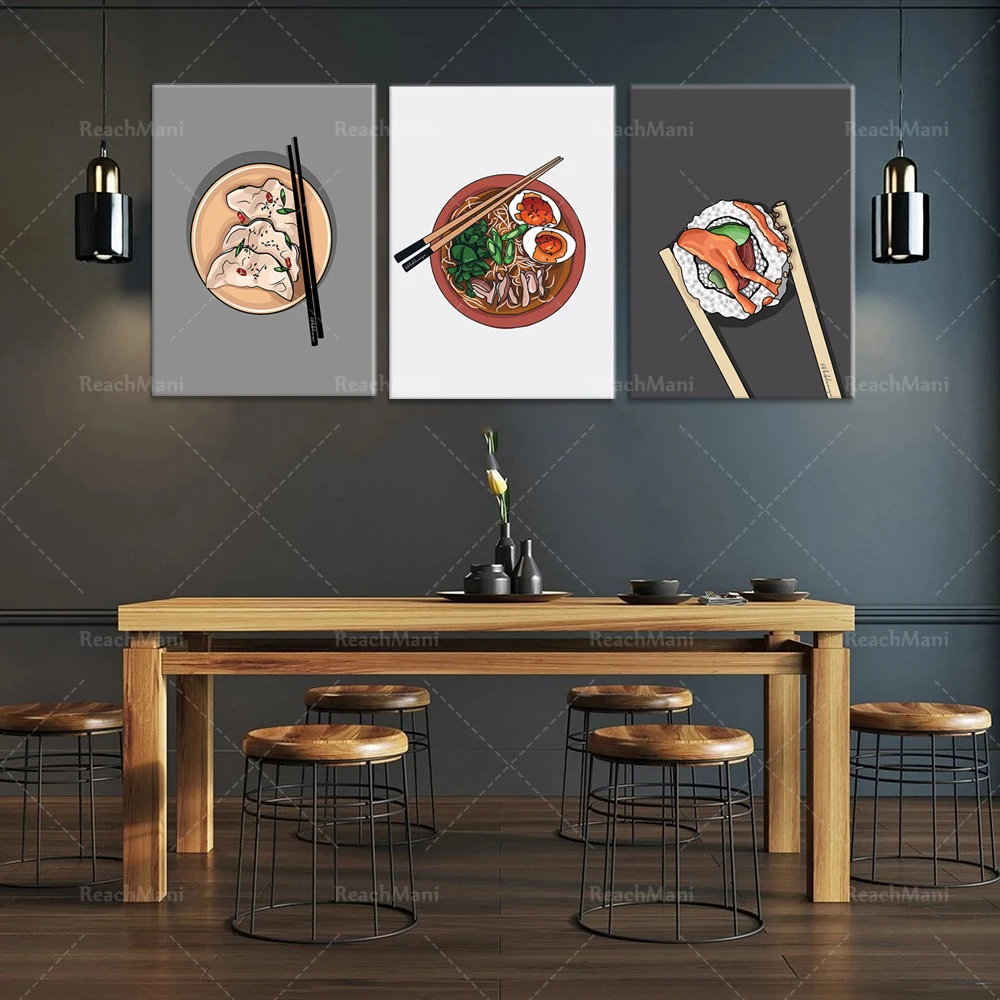 Gyoza Sushi Ramen | 3 sets of  - đánh giá và giá Japanese Lifestyle And Food